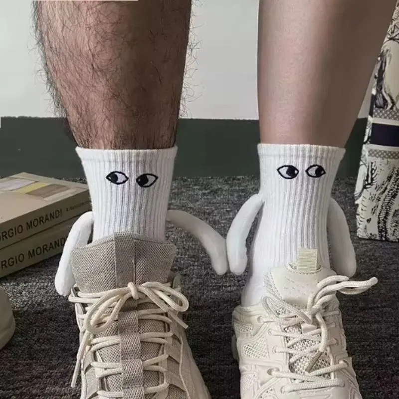 Cele mai noi - Sosete amuzante cuplu cu magnet