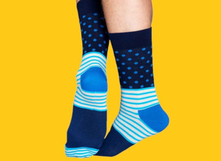Sosete Happy Socks albastre funky [1]