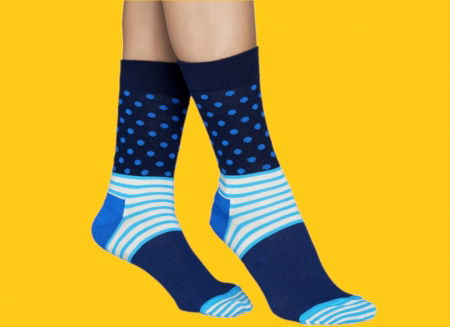 Sosete Happy Socks albastre funky [0]