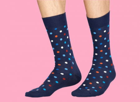 Sosete Happy Socks cu buline colorate [0]
