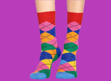 Sosete Happy Socks cu romburi [1]