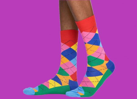 Sosete Happy Socks cu romburi [2]
