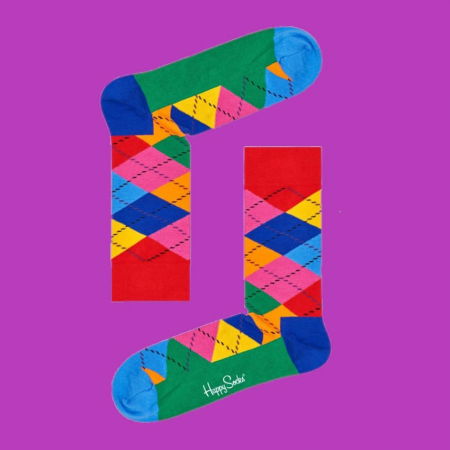 Sosete Happy Socks cu romburi [0]