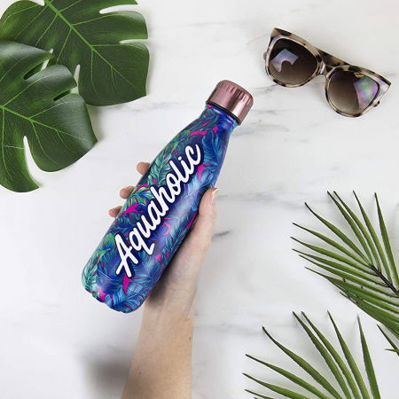 Cadouri pentru Iubita - Sticla Aquaholic Beach Please