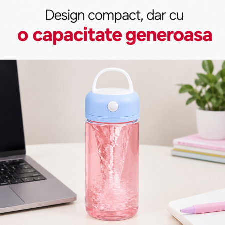 Sticla portabila cu amestecare automata [7]