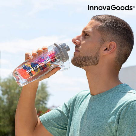 Cadouri Barbati - Sticla sport Fructis InFusion - gri