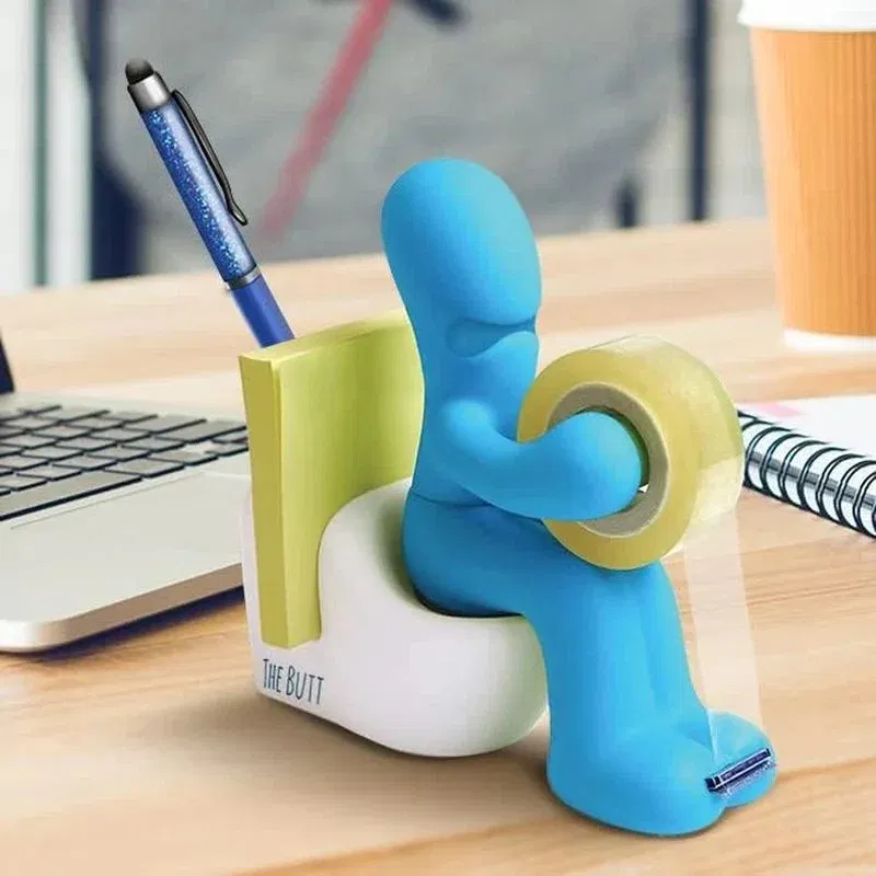 Cele mai noi - Suport amuzant de birou Omulet pe tron