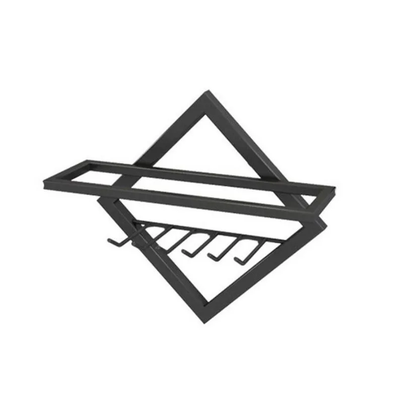 Suport de Perete pentru Sticla si Pahare de Vin [1]