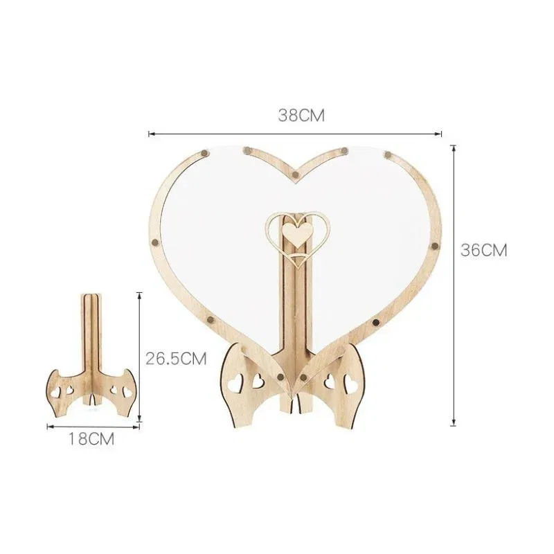 Suport decorativ inima cu mesaje, Cadou cu suflet [9]