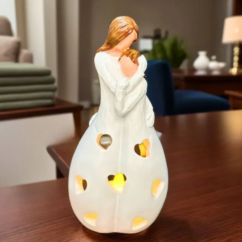 Cele mai noi - Suport decorativ lumanari Mama si fiica
