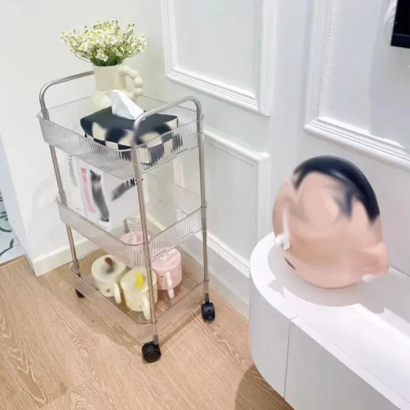 Suport depozitare mobil cu 3 rafturi [1]