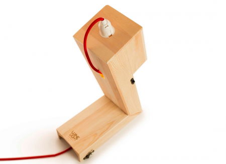 Suport din lemn veioza pentru vin [4]