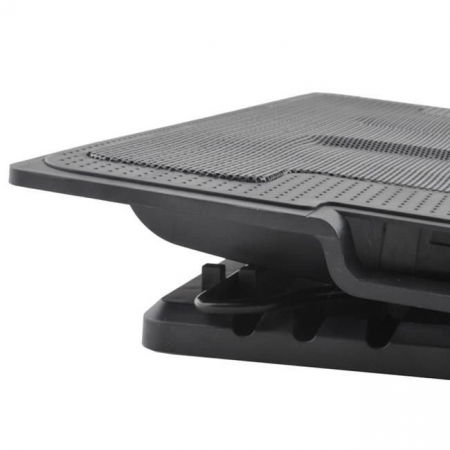 Suport laptop reglabil cu ventilator de racire LED [3]