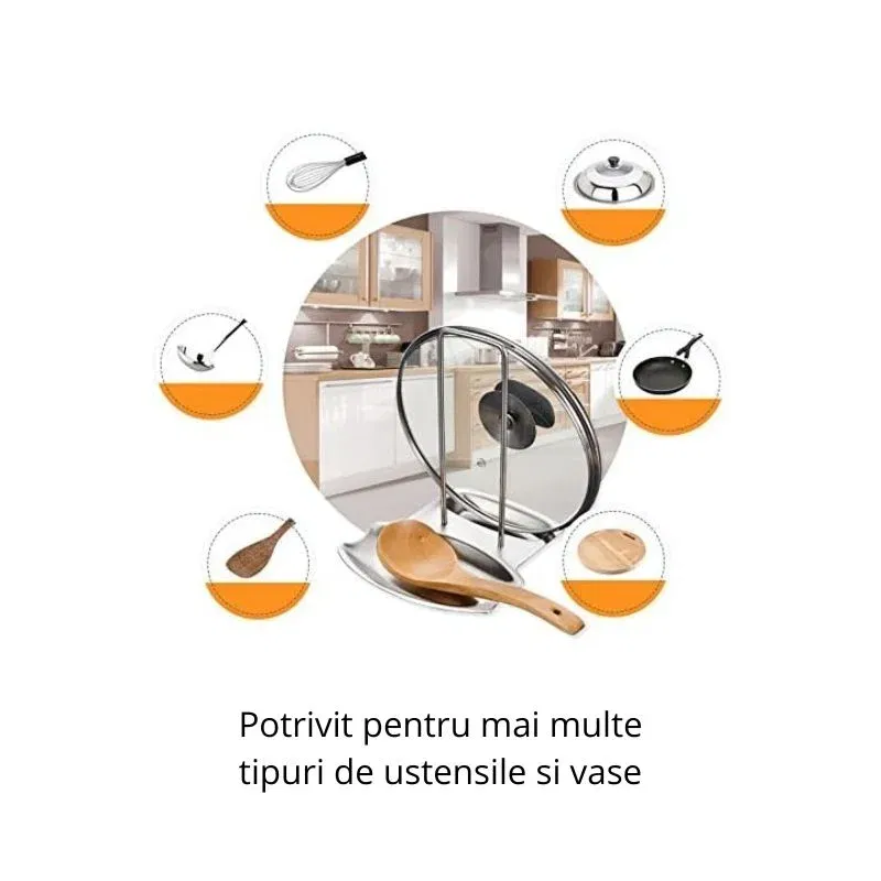 Suport pentru capac si ustensile bucatarie [7]