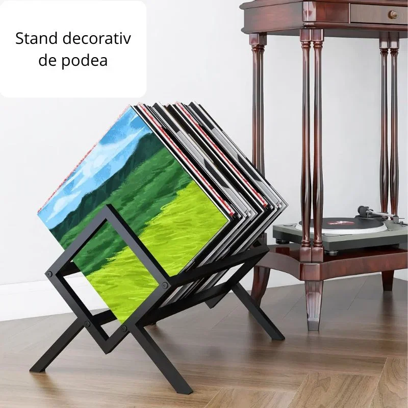 Suport pentru discuri vinil cu design minimalist [11]