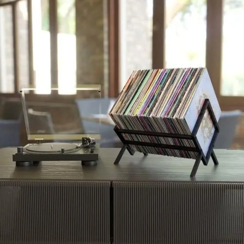 Suport pentru discuri vinil cu design minimalist [6]