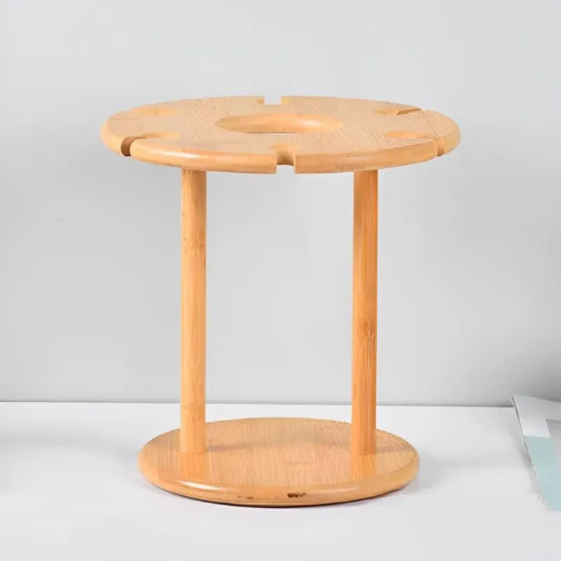 Suport pentru o sticla si 6 pahare de vin [6]