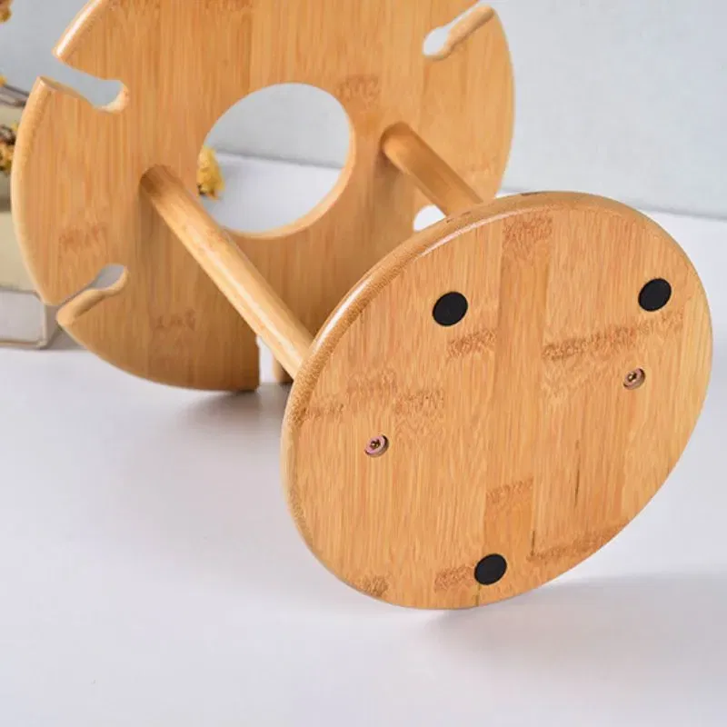 Suport pentru o sticla si 6 pahare de vin [3]