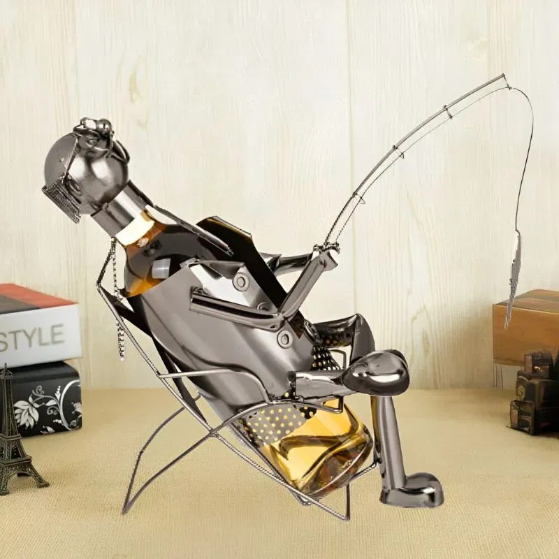 Suport pentru sticla de vin Fishman [0]