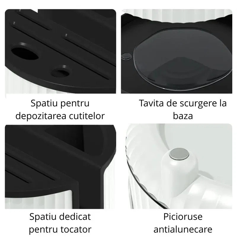 Suport rotativ pentru ustensile de bucatarie [8]