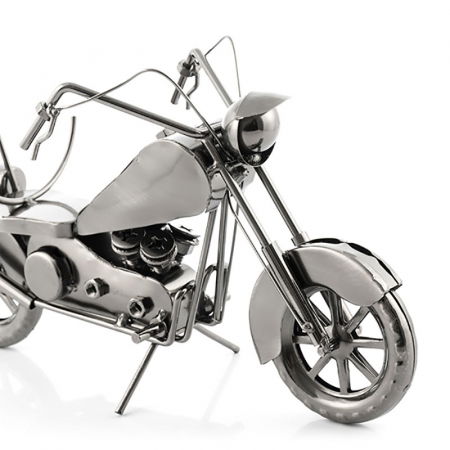 Suport sticla de vin Motocicleta metalica [2]