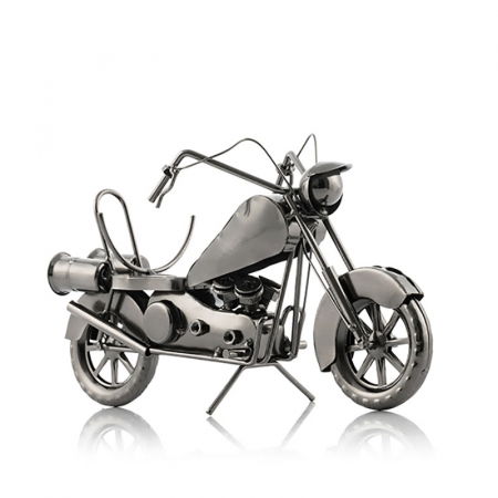 Suport sticla de vin Motocicleta metalica [1]