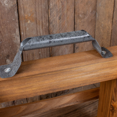 Suport sticle, din lemn, cu deschizator capace [6]