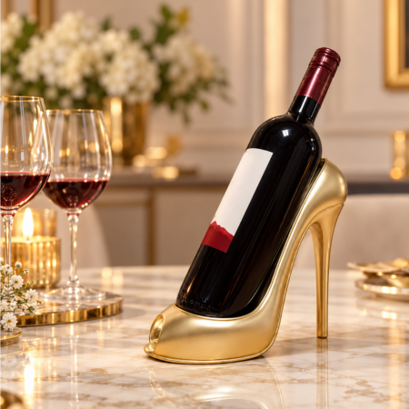 Decantoare pentru Bauturi - Suport Vin Diva Heel Champagne