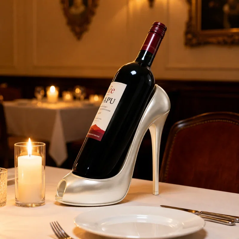 Reduceri - Suport Vin Diva Heel Champagne