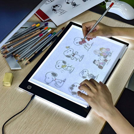 Tableta pentru desenat Led Ligh A4 Ultra-Subtire [3]