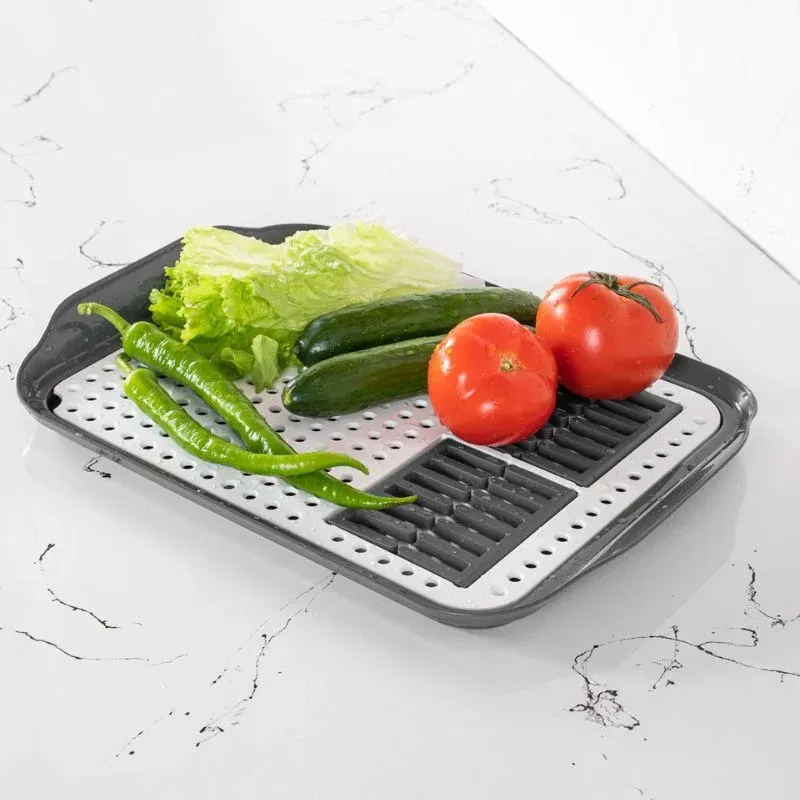 Tava Bucatarie cu Scurgator pentru Alimente [0]