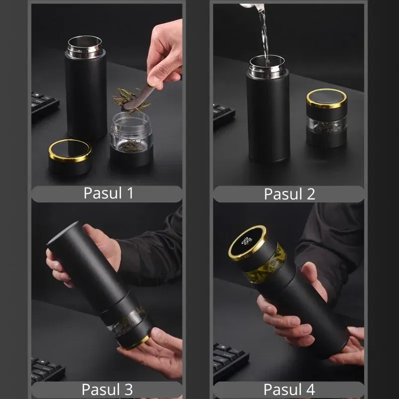 Termos infuzor modern cu ecran LED [5]