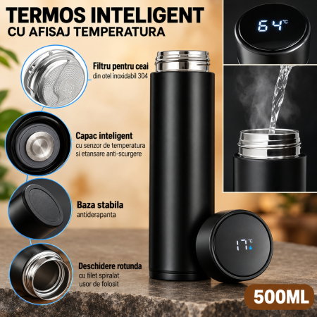 Termos smart cu afisaj pentru temperatura [2]