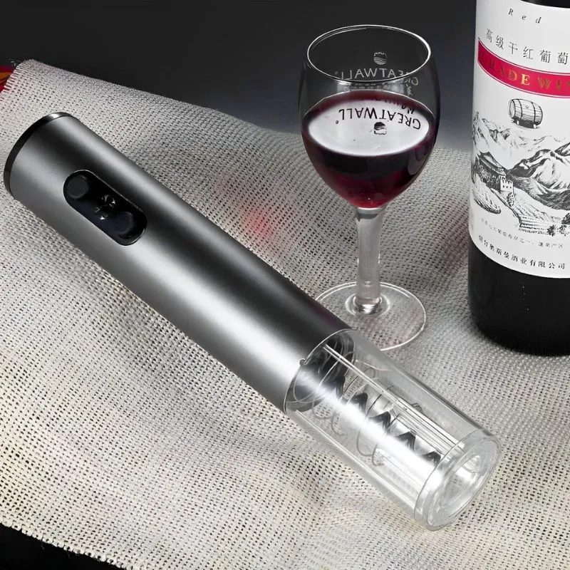 Tirbuson electric cu accesorii vin, set cadou 4 piese [3]