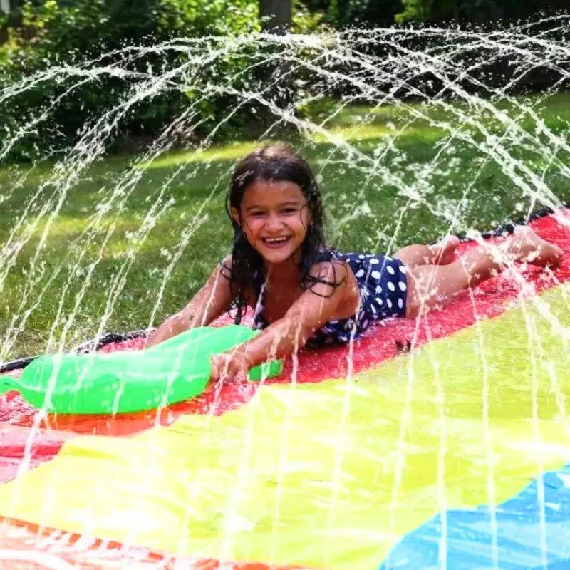 Tobogan gonflabil cu pulverizare apa [2]