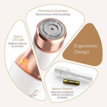 Trimmer facial femei Anjou AJ-PCA014 [3]