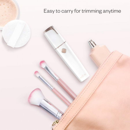 Trimmer facial femei Anjou AJ-PCA022, Lumina LED [2]