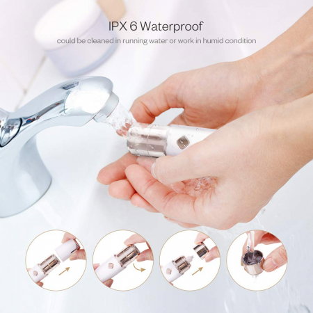 Trimmer facial femei Anjou AJ-PCA022, Lumina LED [3]