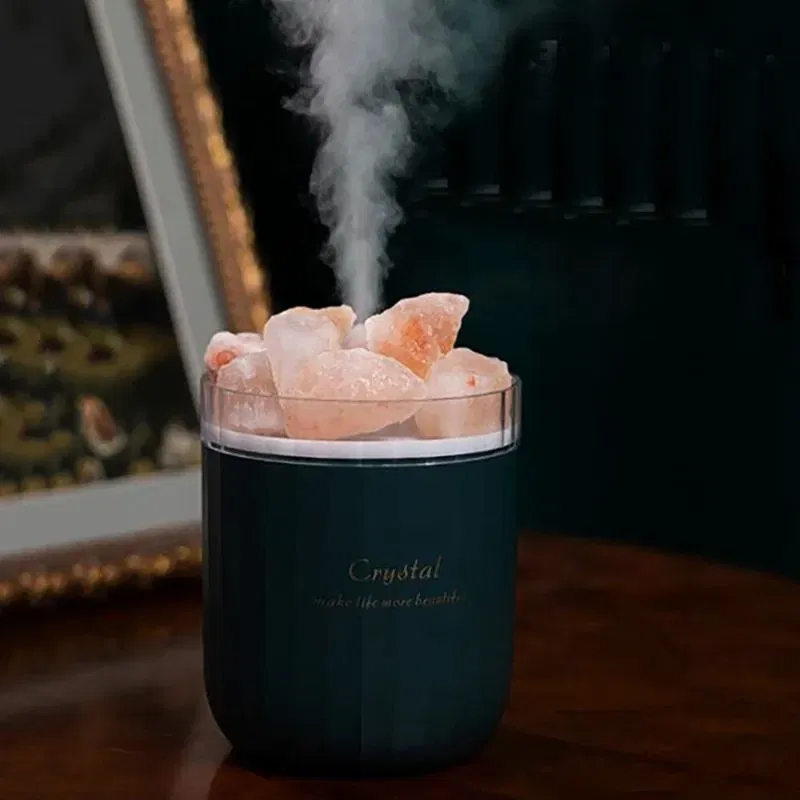 Umidificator portabil cu pietre de sare AromaCrystal [9]
