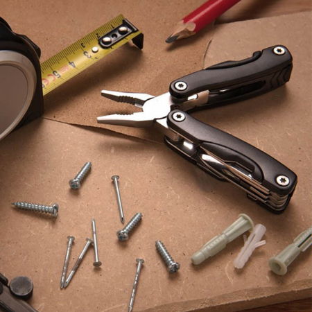 Cadouri pentru Tati - Unealta multifunctionala de buzunar 12 in 1, Solid