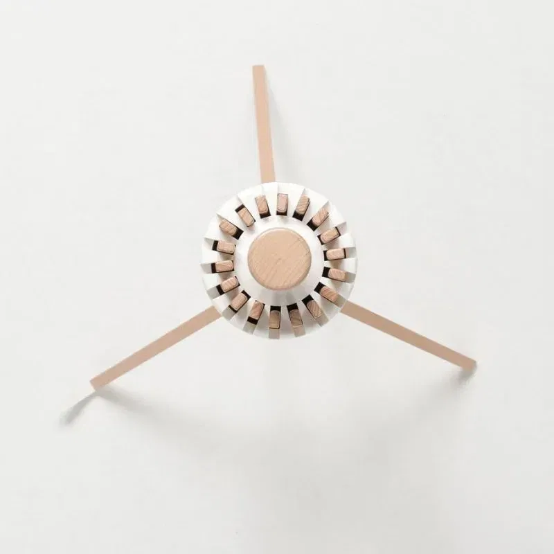 Uscator de rufe pliabil Wood [6]