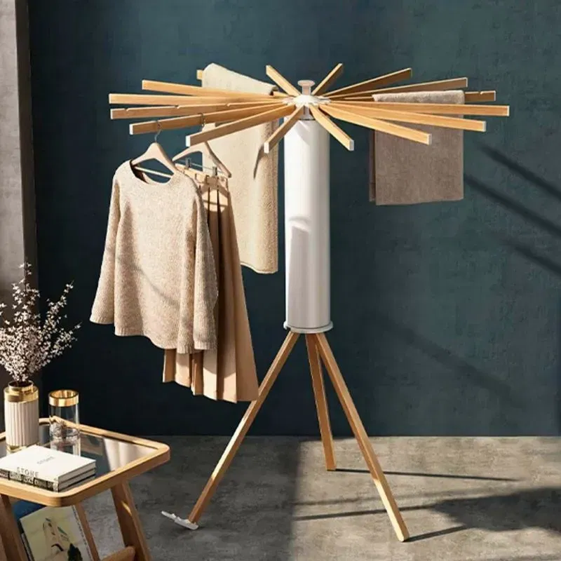 Cadouri pentru Iubita - Uscator de rufe pliabil Wood