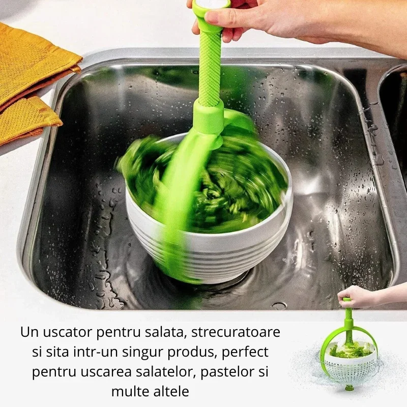 Uscator de salata Spin & Fresh [9]