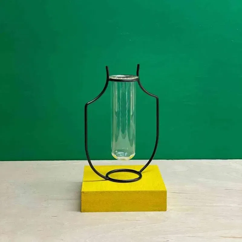 Vaza cu Suport Metalic Paradisul Verde [3]