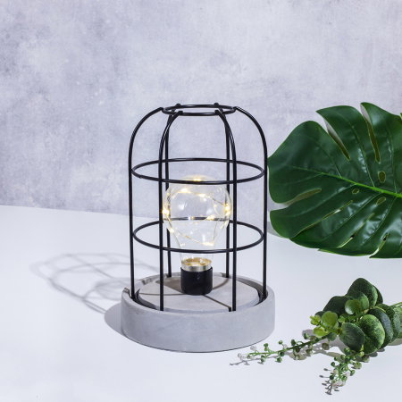 Veioza lumina beton, Minimalism [0]