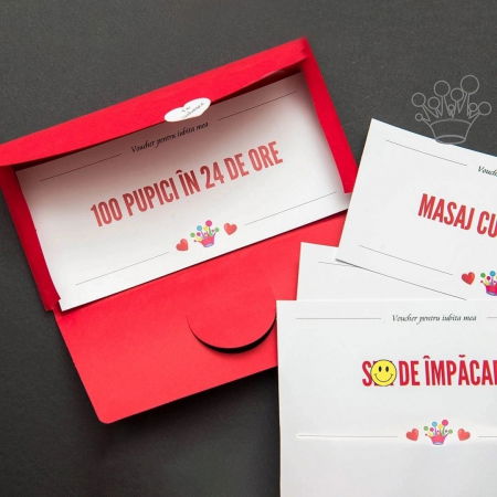 Cadouri pentru Iubita - Voucher cadou pentru iubita ta