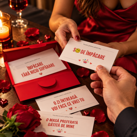 Cadouri Pentru Secret Santa - Voucher cadou pentru iubitul tau