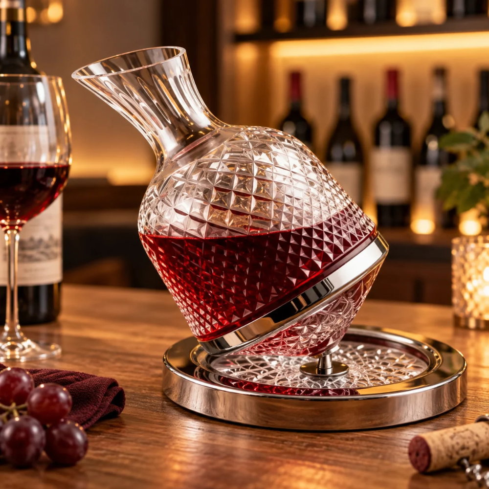 Decantor de bauturi Rotativ