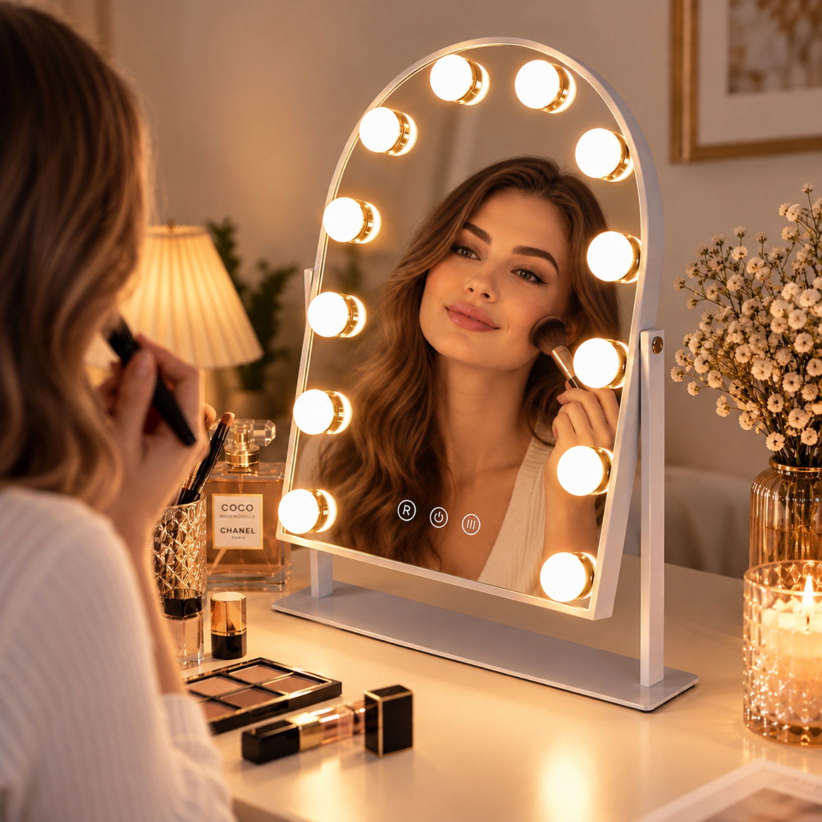Oglinda Starshine LED cu touch