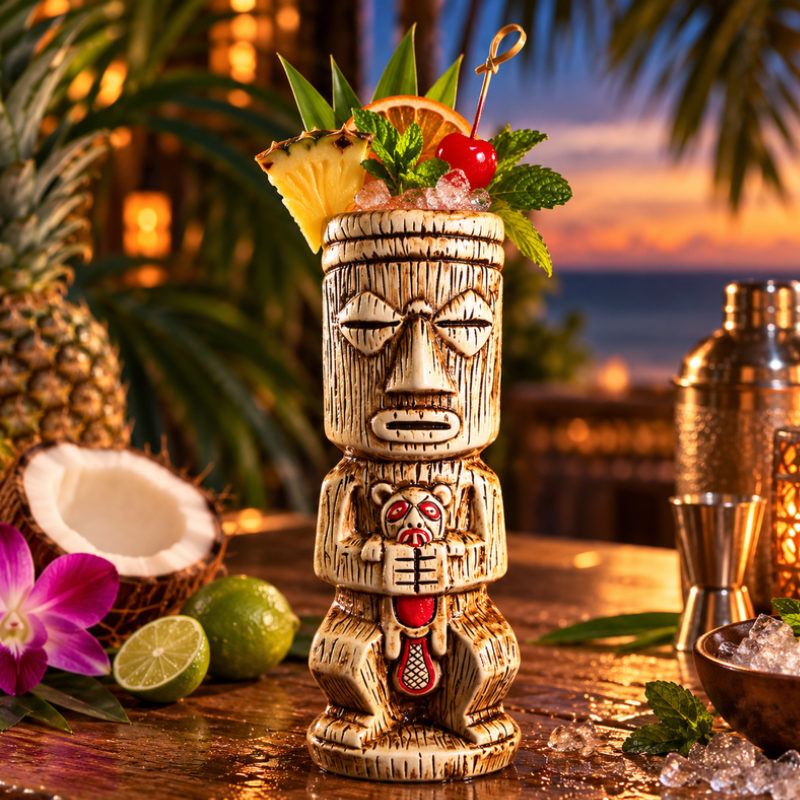 Pahar cocktail Tiki Samif